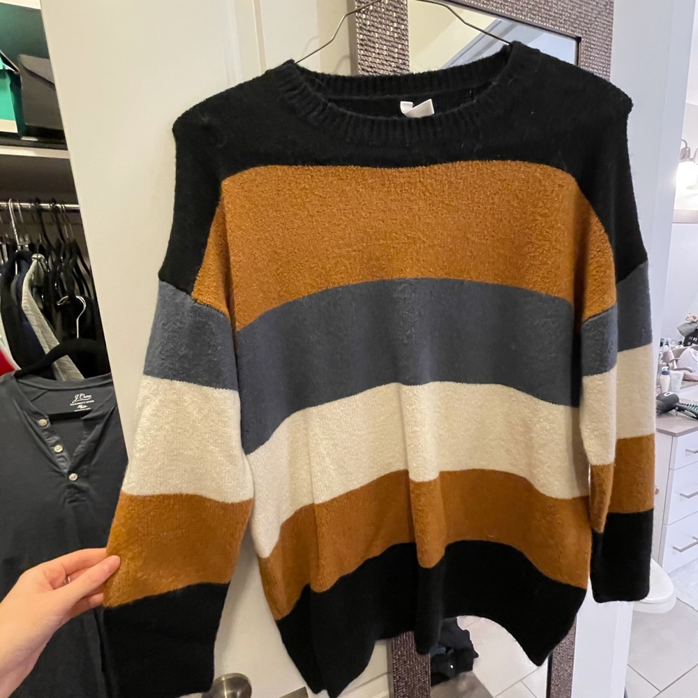Multi-colored sweater